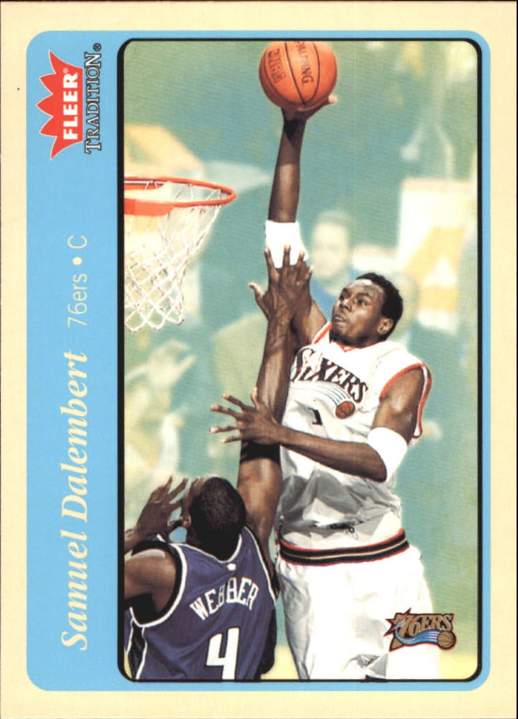 2004-05 Fleer Tradition Blue #109 Samuel Dalembert
