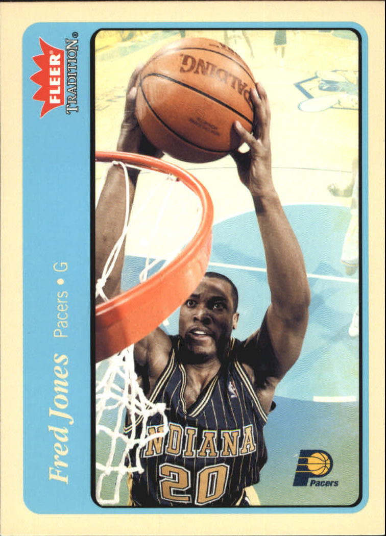 2004-05 Fleer Tradition Blue #122 Fred Jones