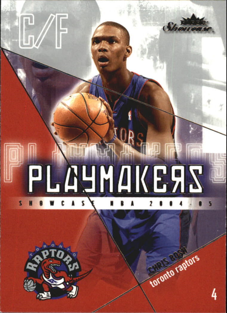 2004-05 Fleer Showcase Playmakers #5 Chris Bosh