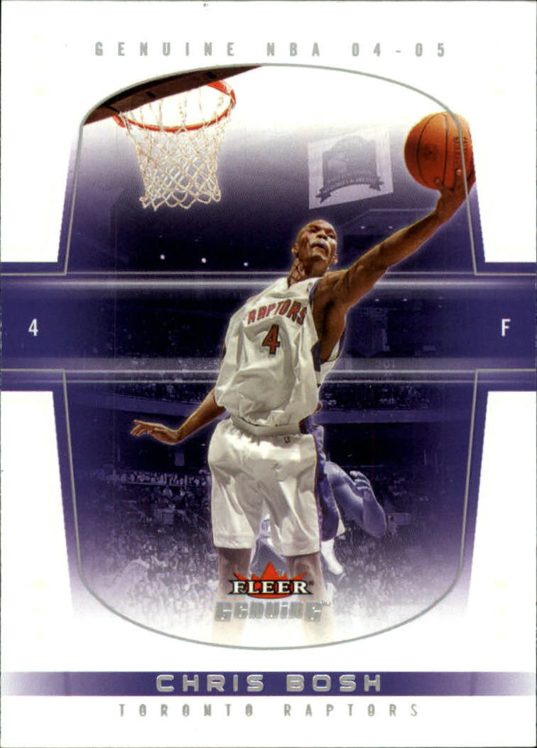 2004-05 Fleer Genuine #75 Chris Bosh