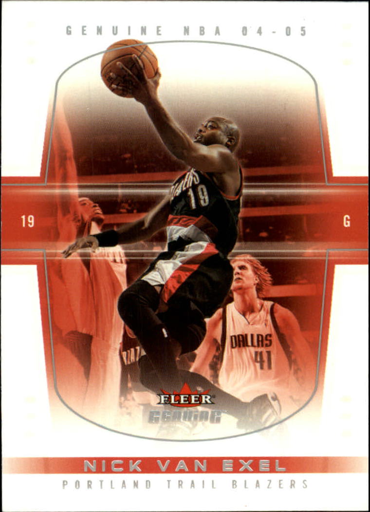 2004-05 Fleer Genuine #100 Nick Van Exel