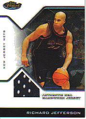 2004-05 Finest #117 Richard Jefferson JSY