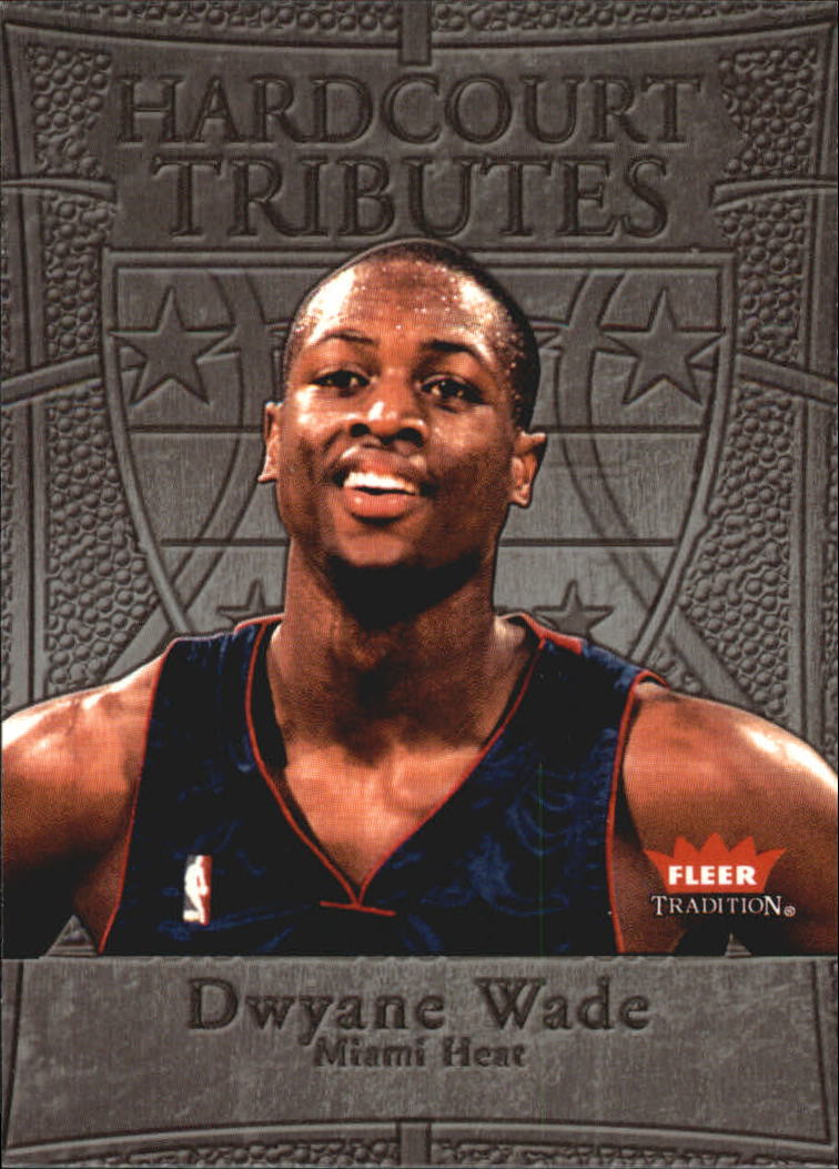 2004-05 Fleer Tradition Hardcourt Tributes #3 Dwyane Wade