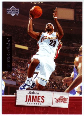 2005-06 Upper Deck Rookie Debut #15 LeBron James
