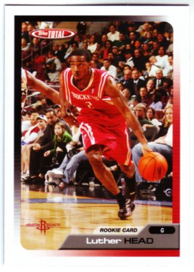 2005-06 Topps Total #221 Luther Head RC