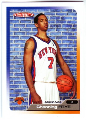 2005-06 Topps Total #342 Channing Frye RC