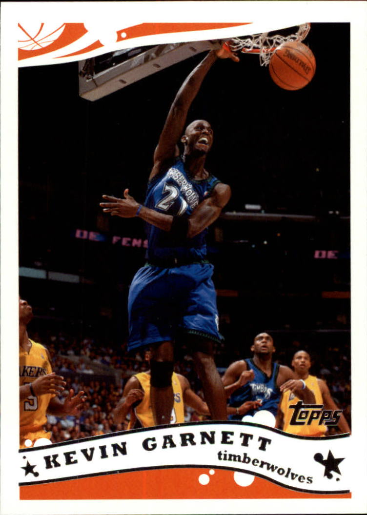 2005-06 Topps #121 Kevin Garnett