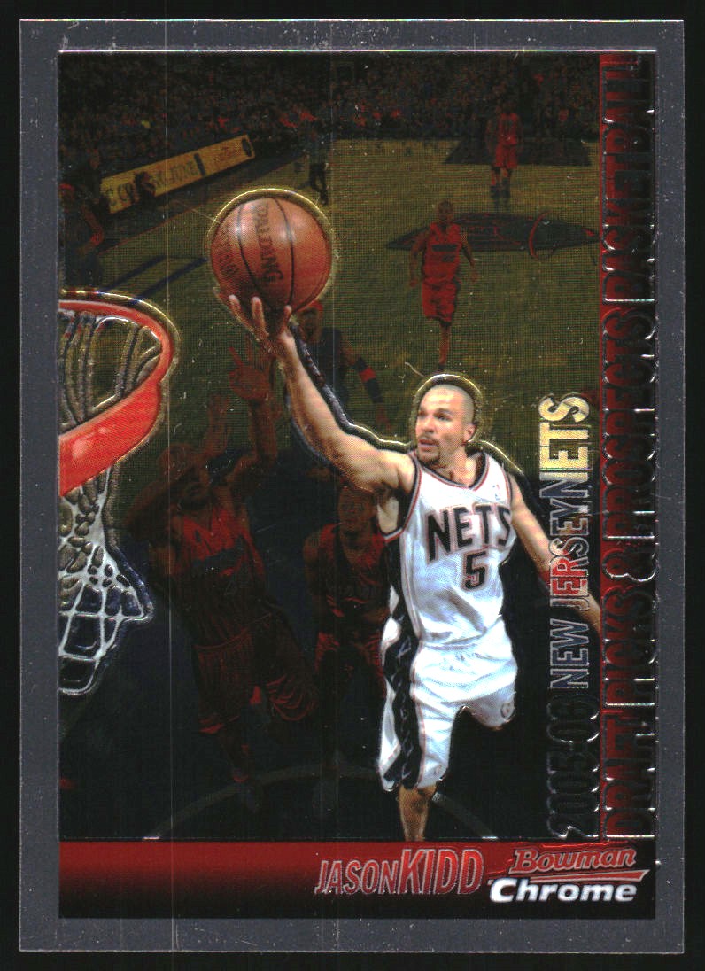 2005-06 Bowman Chrome #20 Jason Kidd