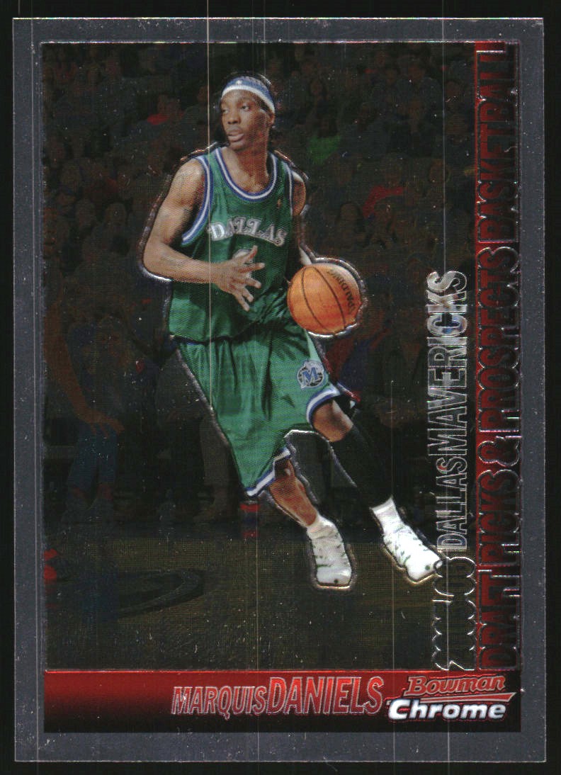 2005-06 Bowman Chrome #58 Marquis Daniels