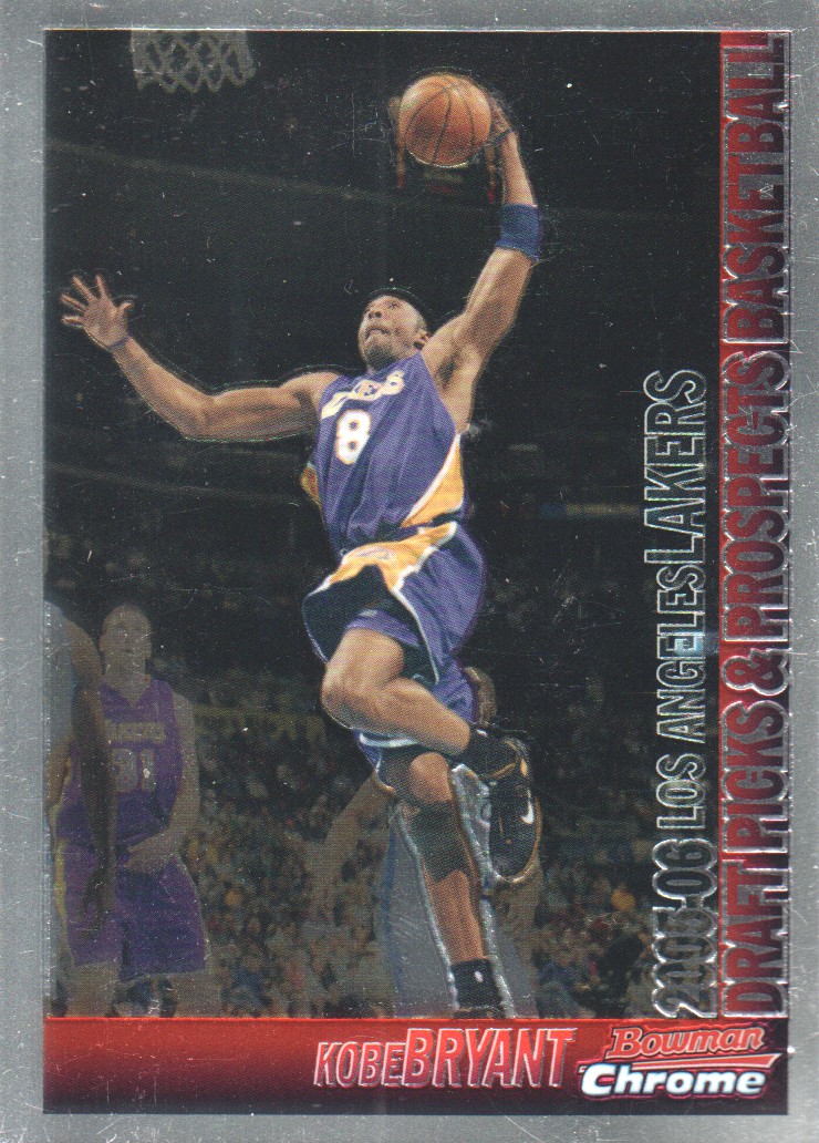 2005-06 Bowman Chrome #69 Kobe Bryant