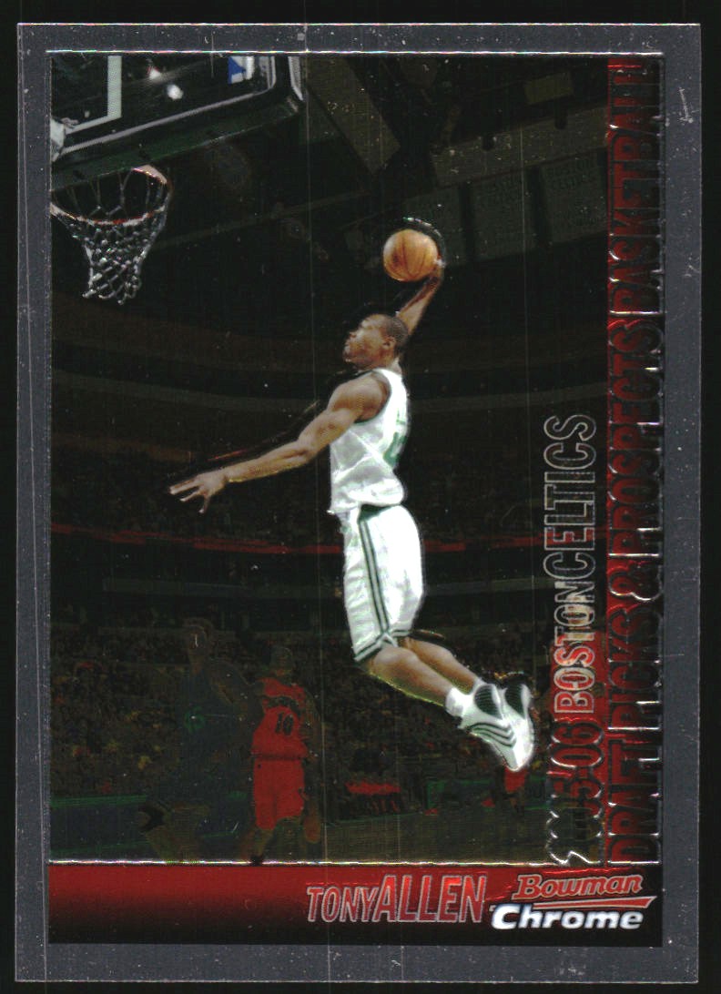 2005-06 Bowman Chrome #73 Tony Allen