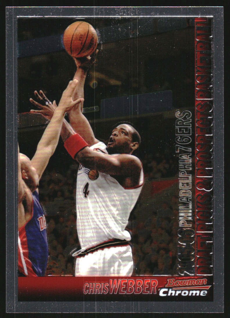 2005-06 Bowman Chrome #85 Chris Webber