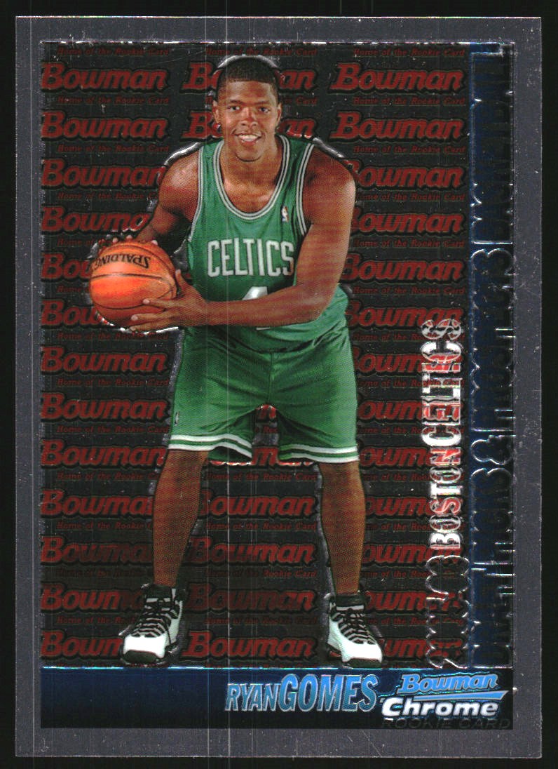 2005-06 Bowman Chrome #123 Ryan Gomes RC