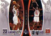 2005-06 Upper Deck Michael Jordan/LeBron James #MJLJ7 Michael Jordan/LeBron James