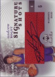 2005-06 Sweet Shot Signature Shots #AB Andrew Bogut