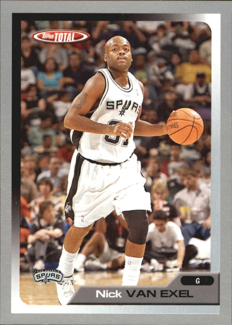 2005-06 topps total silver #275 nick van exel - nm-mt