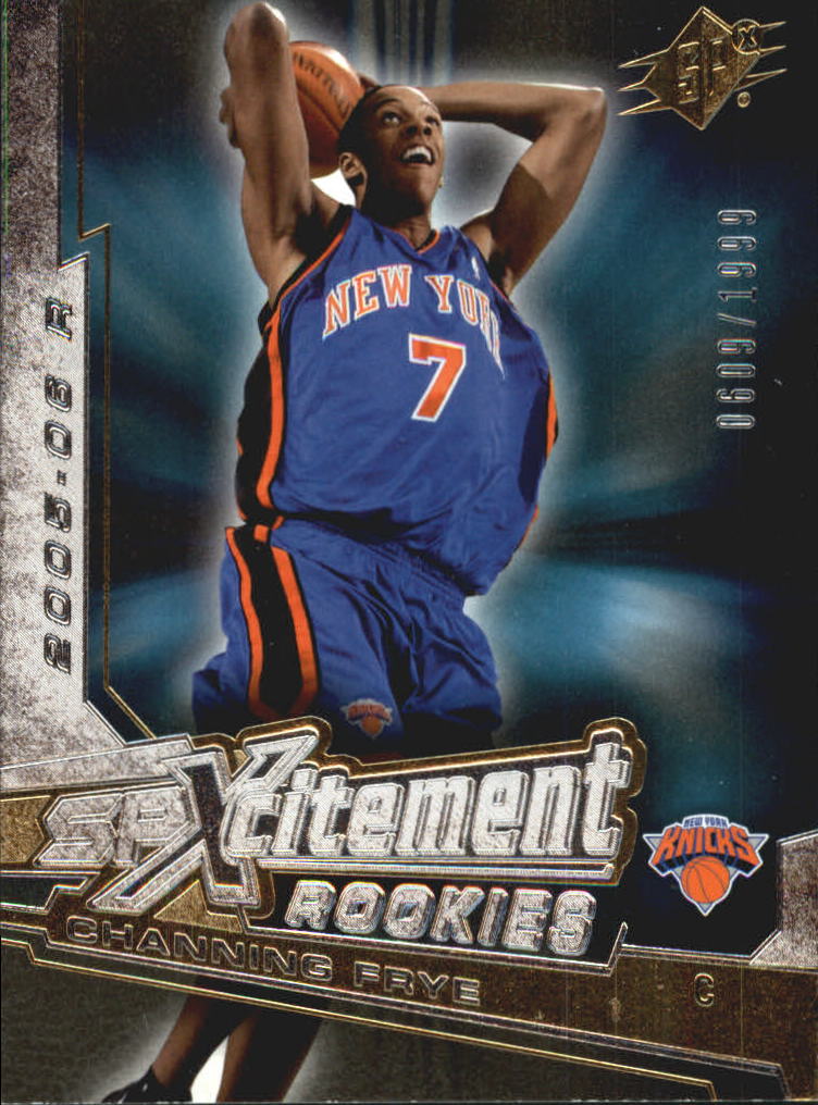 2005-06 SPx SPxcitement Rookies #XCR14 Channing Frye