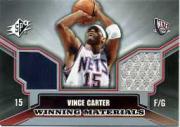 2005-06 SPx Winning Materials #VC Vince Carter