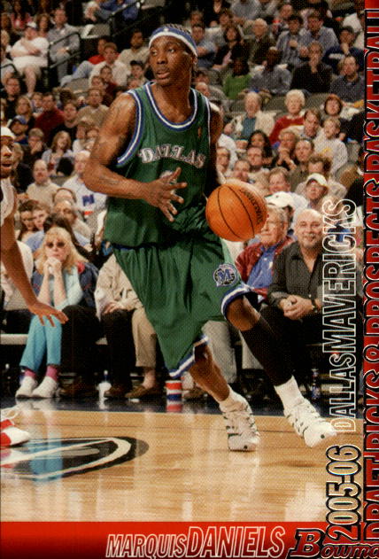 2005-06 Bowman #58 Marquis Daniels