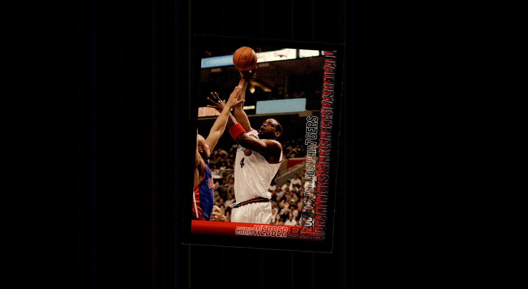 2005-06 Bowman #85 Chris Webber
