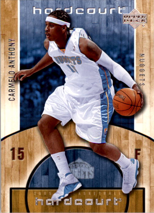 2005-06 Upper Deck Hardcourt #19 Carmelo Anthony