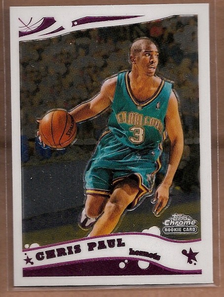 2005-06 Topps Chrome #168 Chris Paul RC