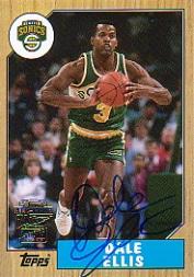 2005-06 Topps Style Fan Favorites Autographs #DE Dale Ellis/212*