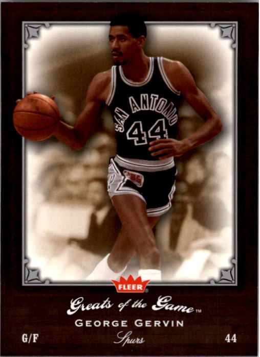 2005-06 Greats of the Game #39 George Gervin