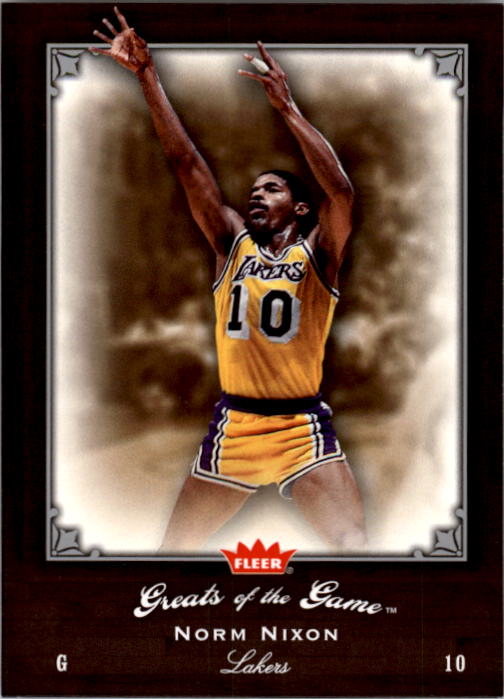 2005-06 Greats of the Game #69 Norm Nixon
