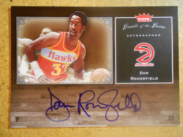 2005-06 Greats of the Game Autographs #GGRO Dan Roundfield