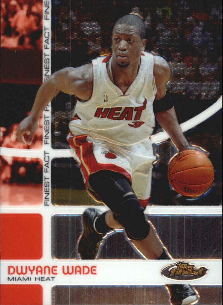 2005-06 Finest Fact #FF19 Dwyane Wade