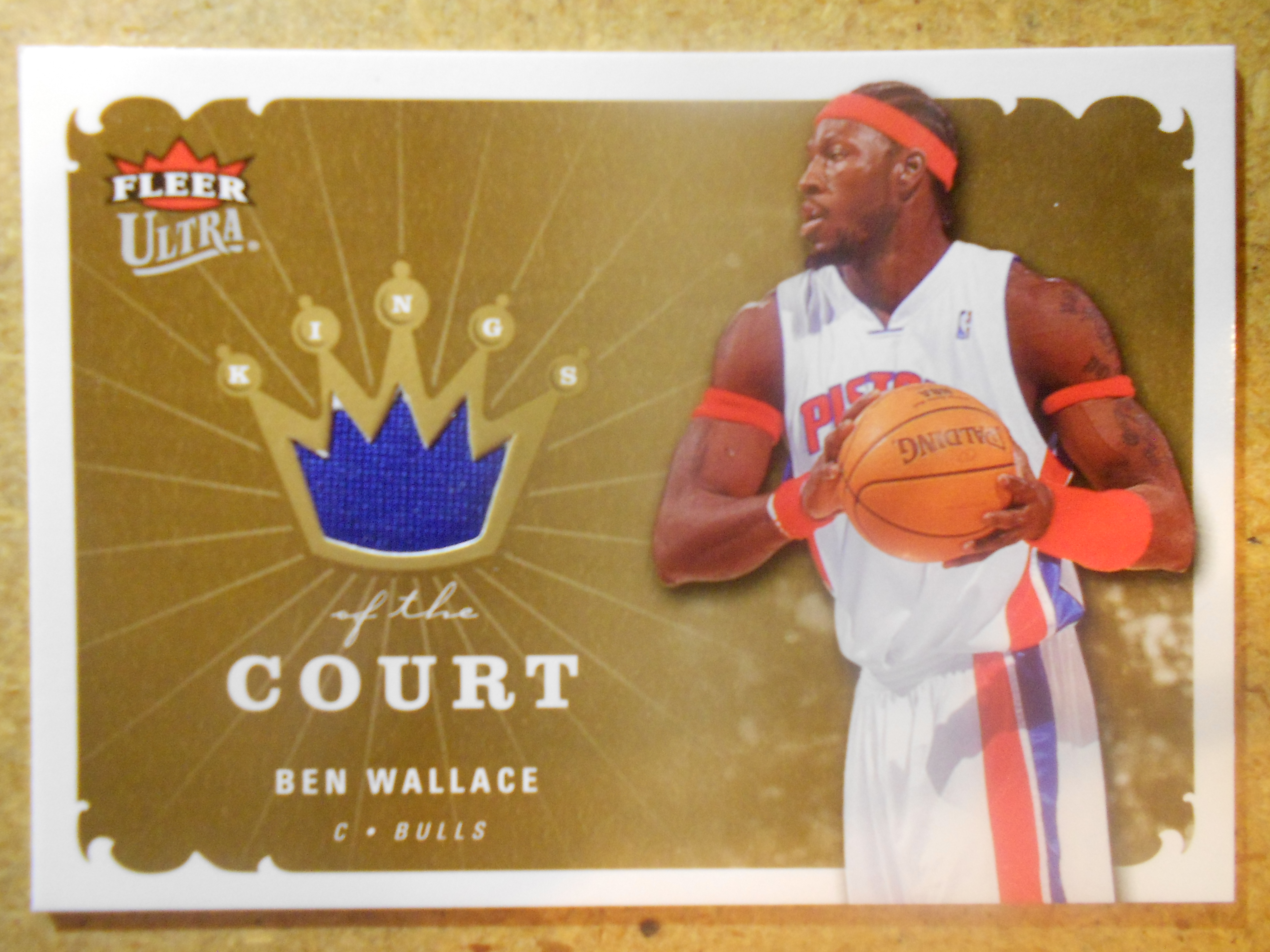 2006-07 Ultra Kings of the Court #KKBW Ben Wallace