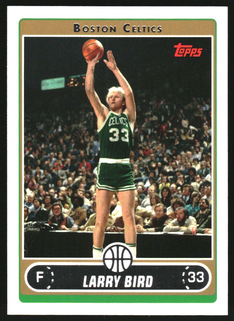 2006-07 Topps #33 Larry Bird