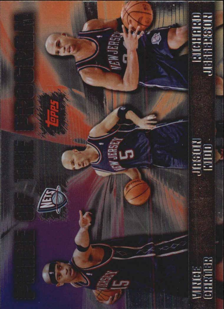 2006-07 Topps Pride of the Program #PP3 Vince Carter/Jason Kidd/Richard Jefferson