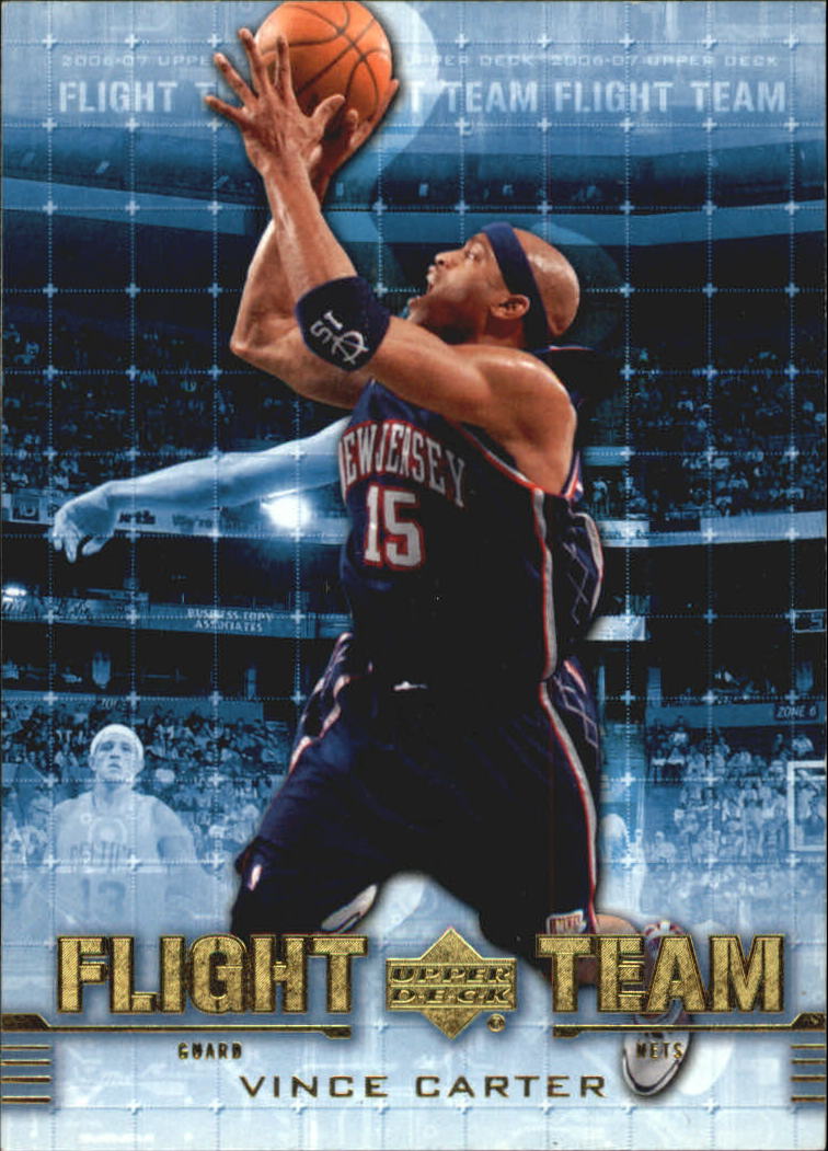 2006-07 upper deck flight team #vc vince carter - nm-mt