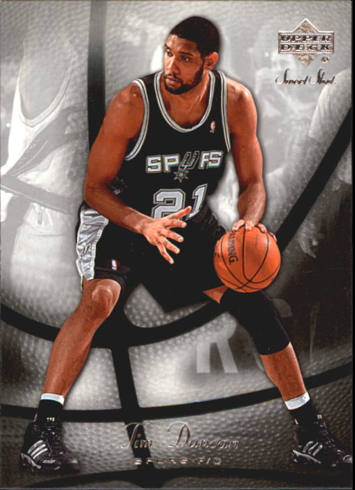 2006-07 Sweet Shot #76 Tim Duncan