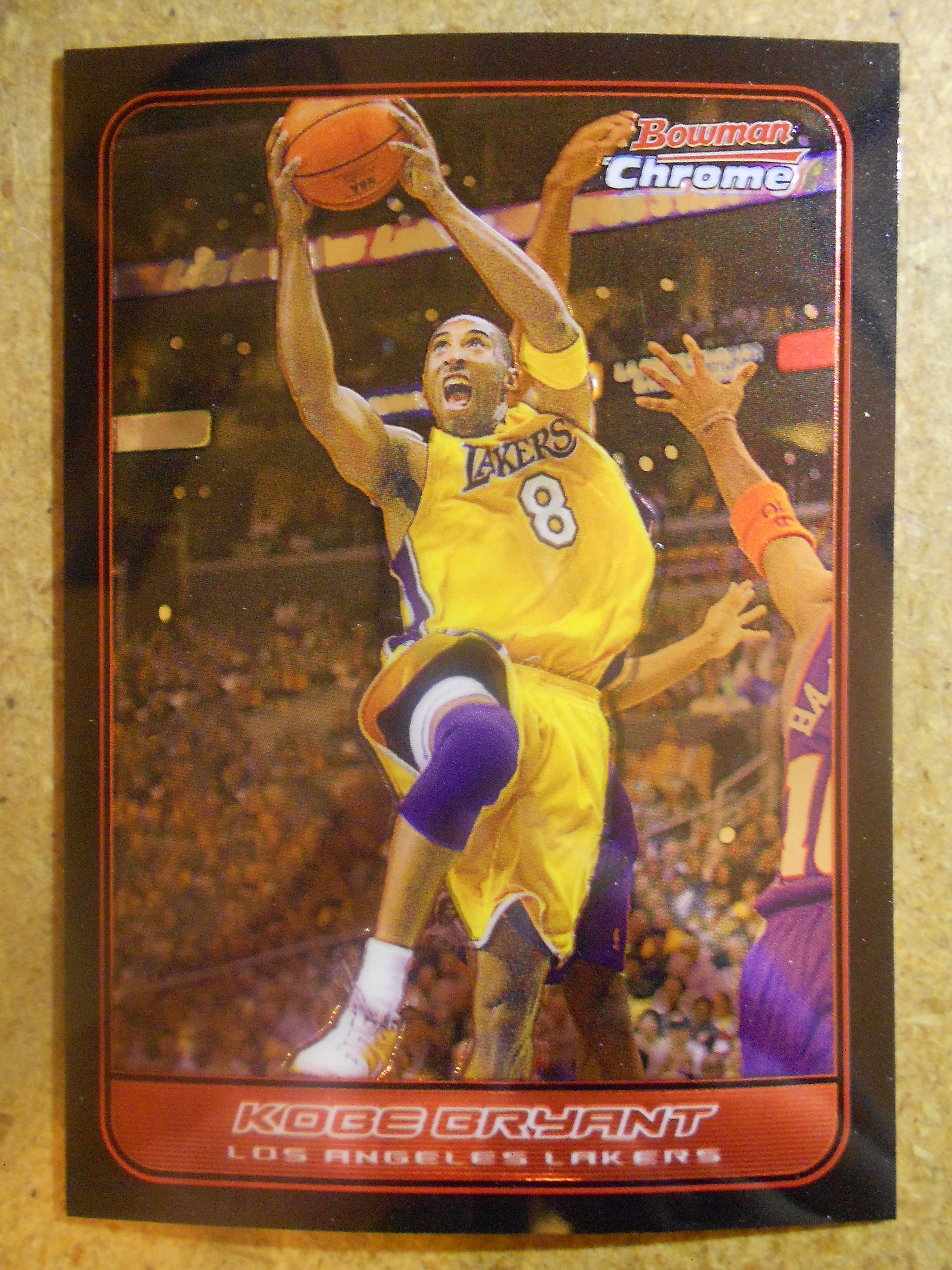 2006-07 Bowman Chrome #6 Kobe Bryant