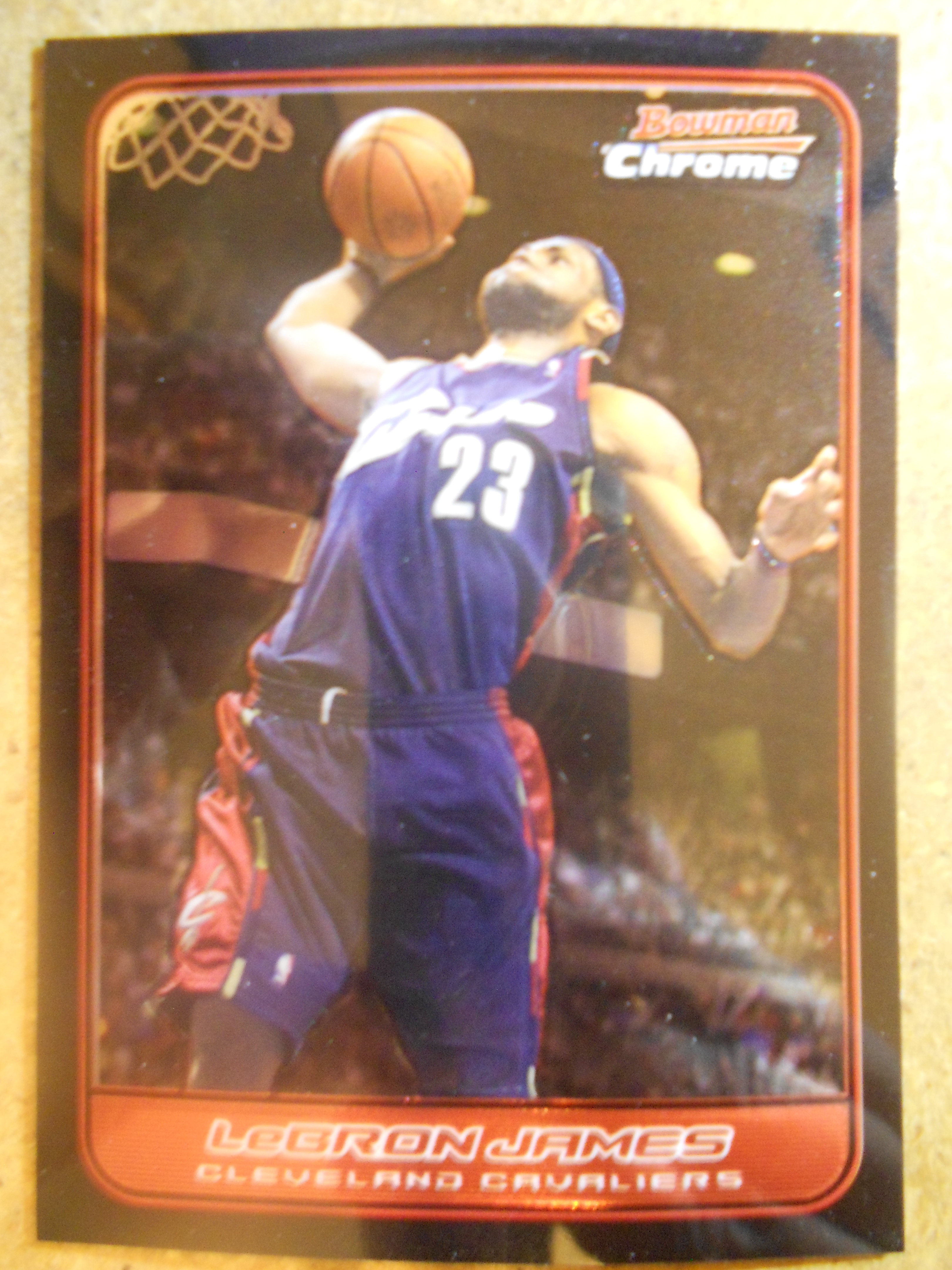 2006-07 Bowman Chrome #22 LeBron James