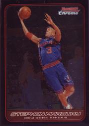2006-07 Bowman Chrome #102 Stephon Marbury
