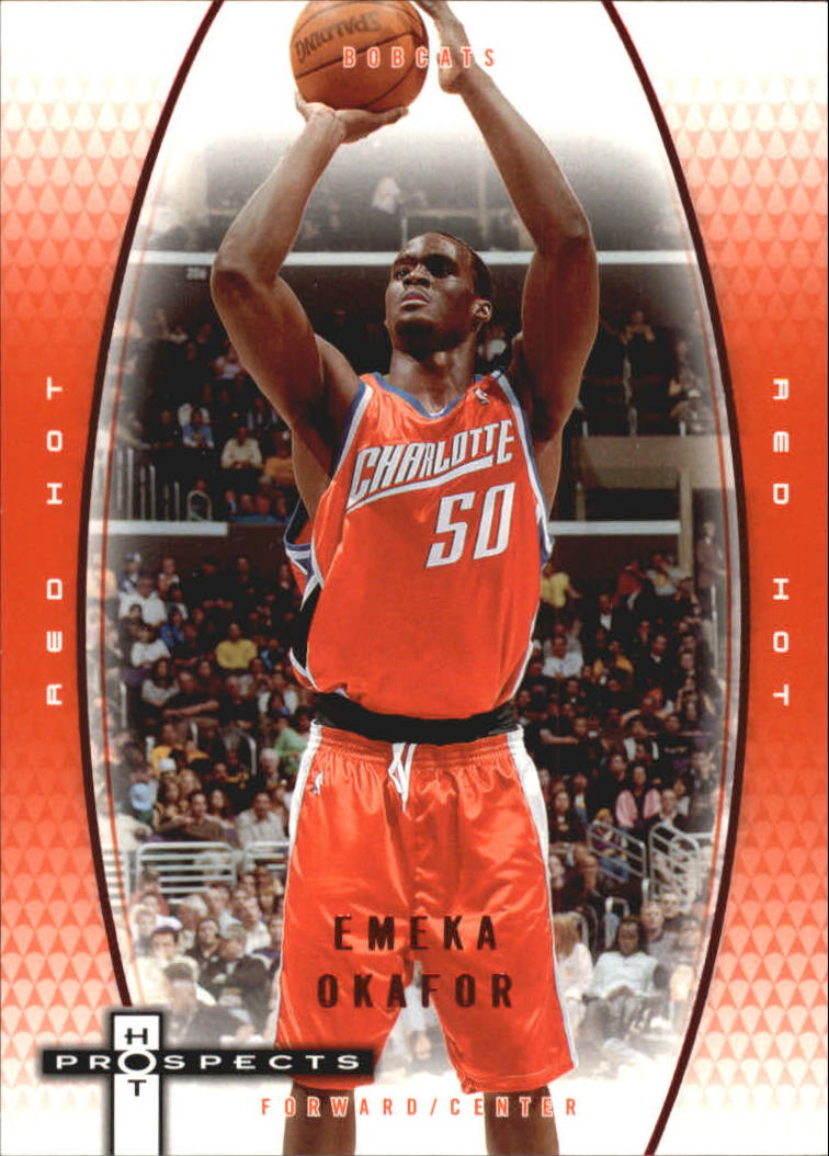 2006-07 Fleer Hot Prospects Red Hot #6 Emeka Okafor