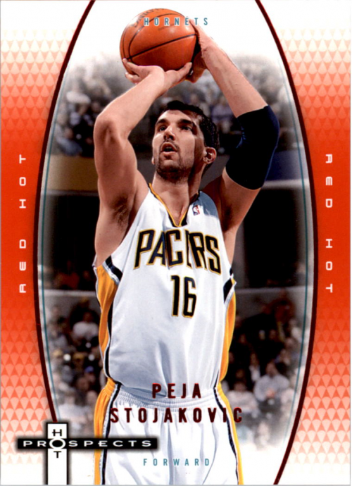 2006-07 Fleer Hot Prospects Red Hot #22 Peja Stojakovic