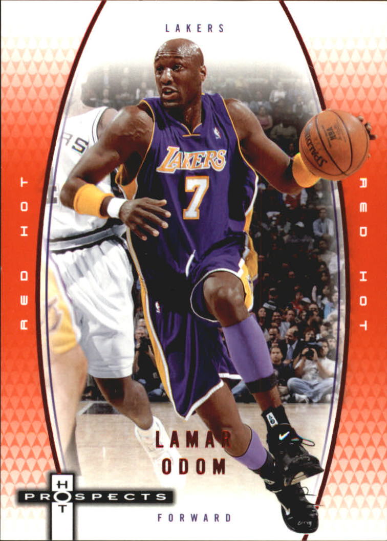 2006-07 Fleer Hot Prospects Red Hot #26 Lamar Odom