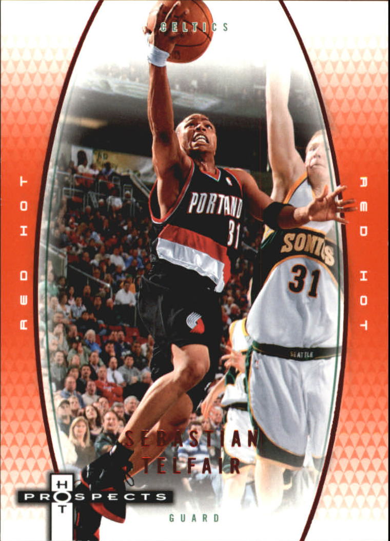 2006-07 Fleer Hot Prospects Red Hot #48 Sebastian Telfair