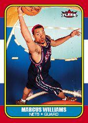 2006-07 Fleer 1986-87 20th Anniversary #86 Marcus Williams
