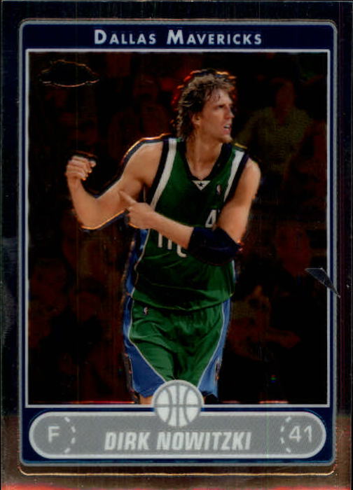 2006-07 Topps Chrome #28 Dirk Nowitzki
