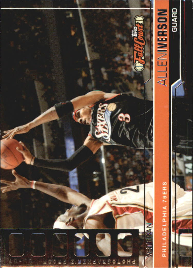 2006-07 Topps Full Court Photographer's Proof #45 Allen Iverson