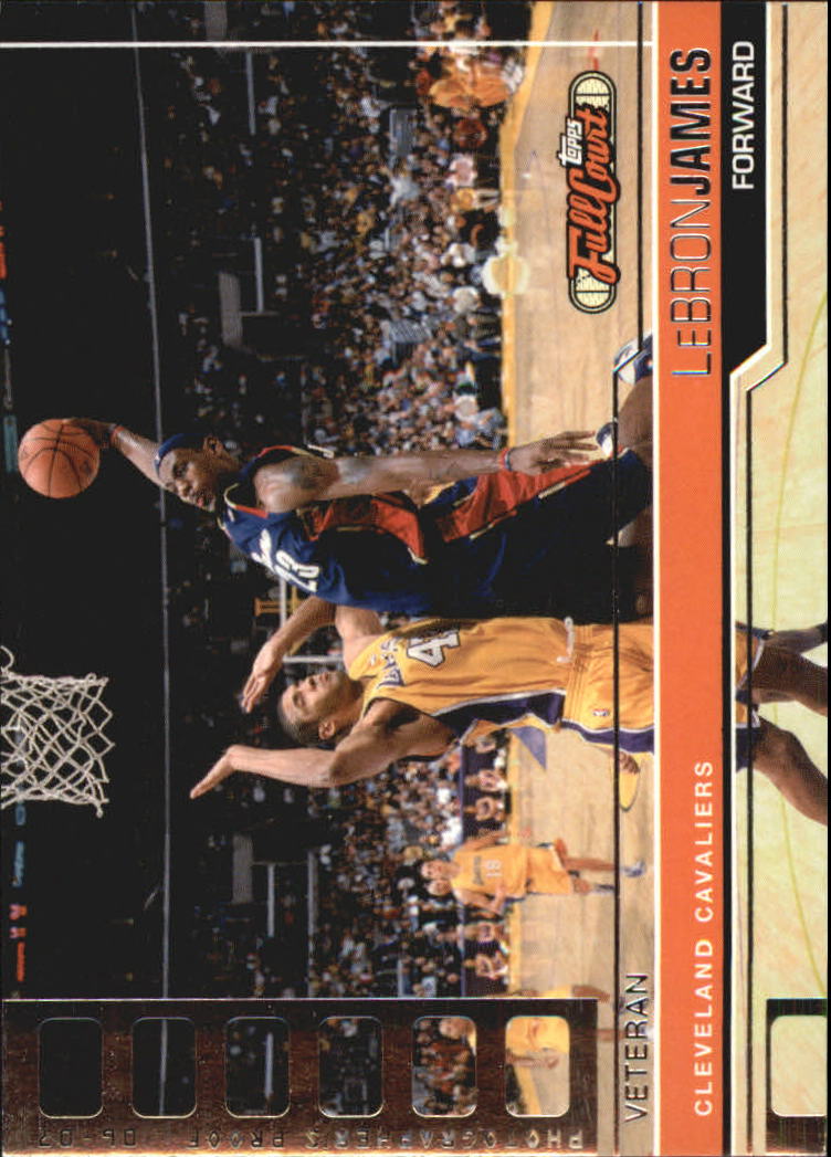 2006-07 Topps Full Court Photographer's Proof #57 LeBron James