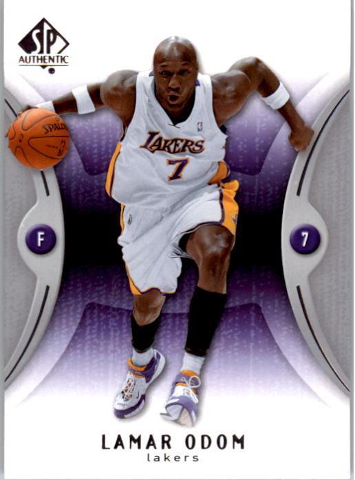 2006-07 SP Authentic #38 Lamar Odom
