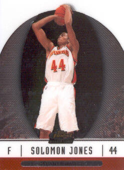 2006-07 Finest #91 Solomon Jones RC