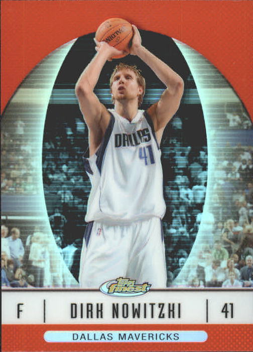 2006-07 Finest Refractors #12 Dirk Nowitzki